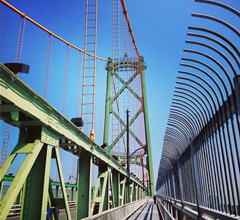 The MacDonald Bridge, Halifax, Nova Scotia