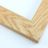 1-3/4 " natural  wood